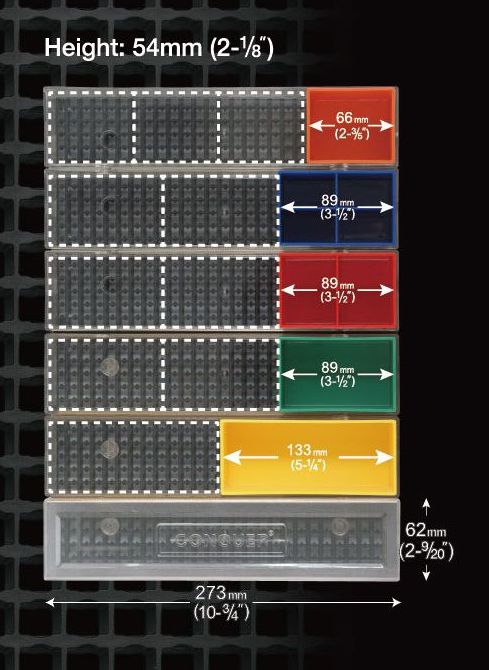 Product dimensions